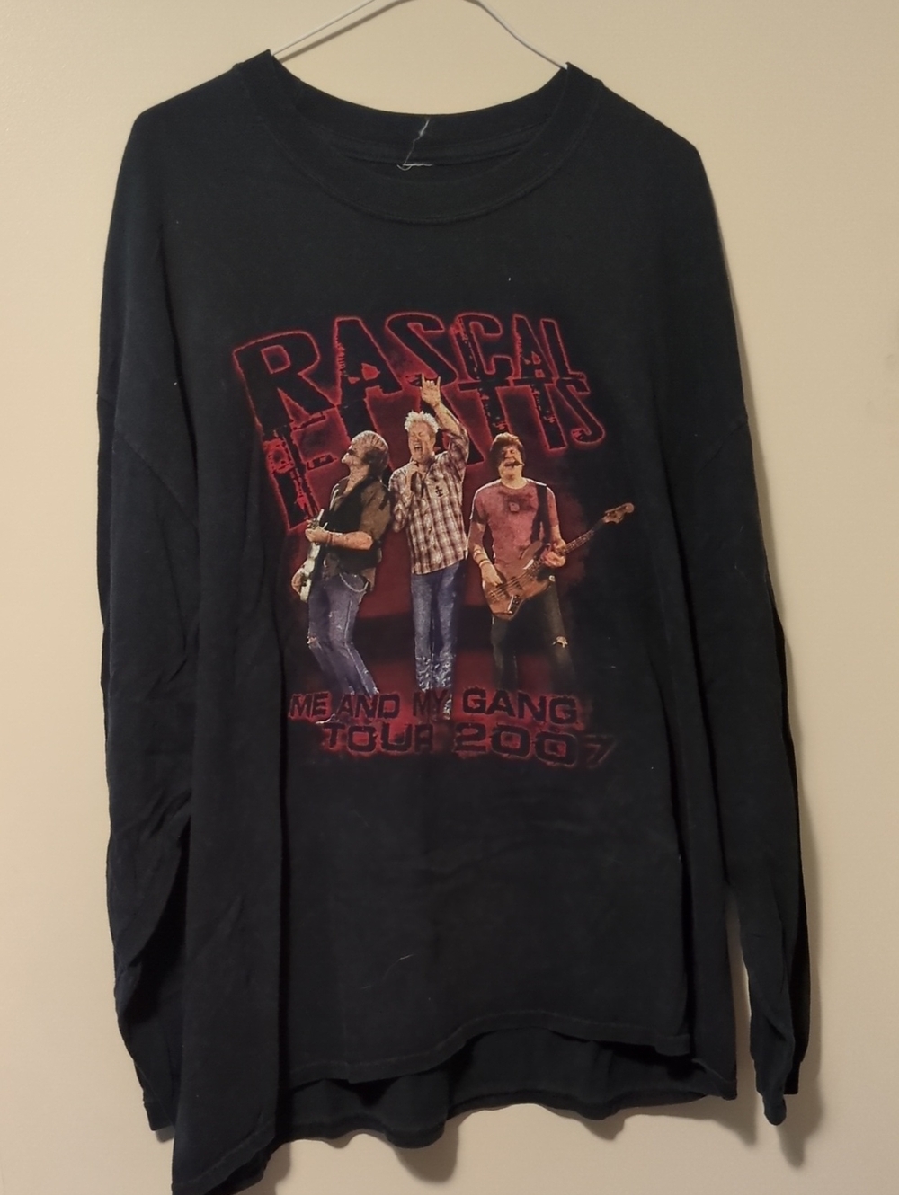 2007 Rascal Flatts Tour Shirt